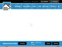 Tablet Screenshot of beechmountainresort.com